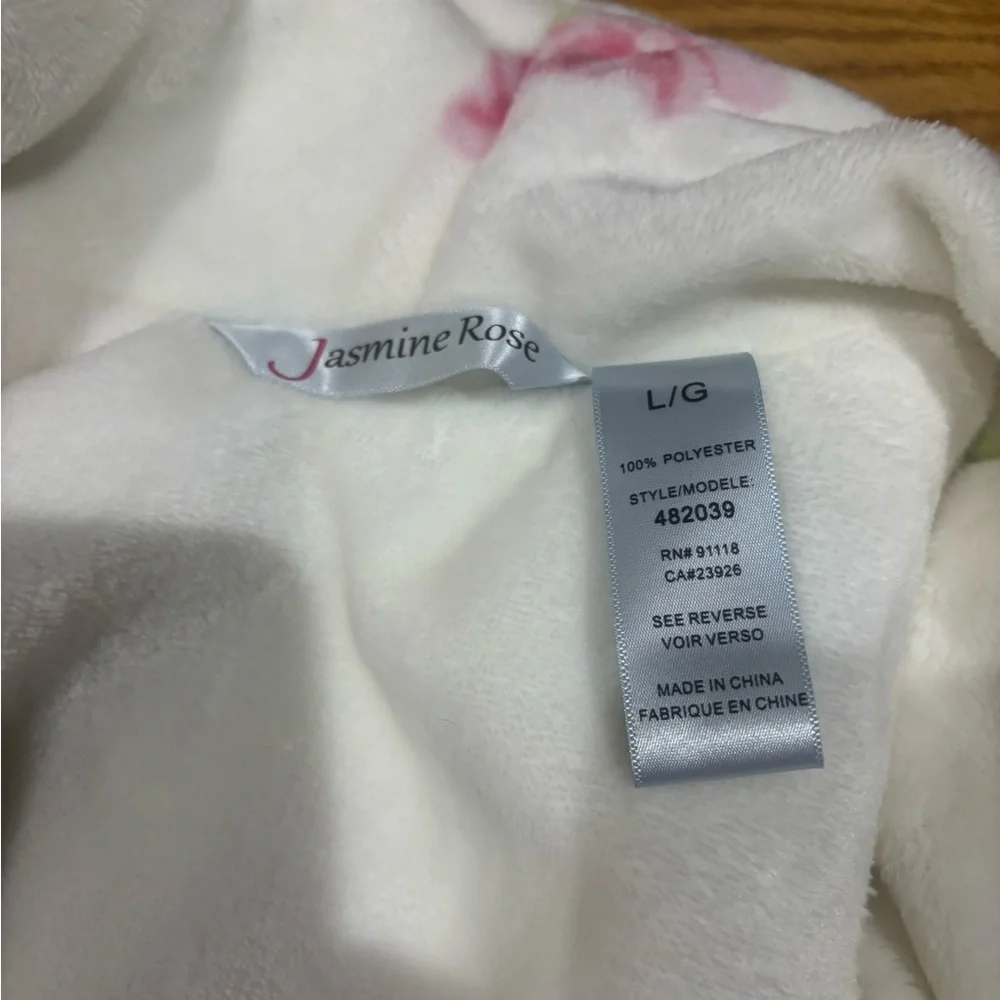 NEW Women’s Fleece Robe Sz L - Picture 3 of 5